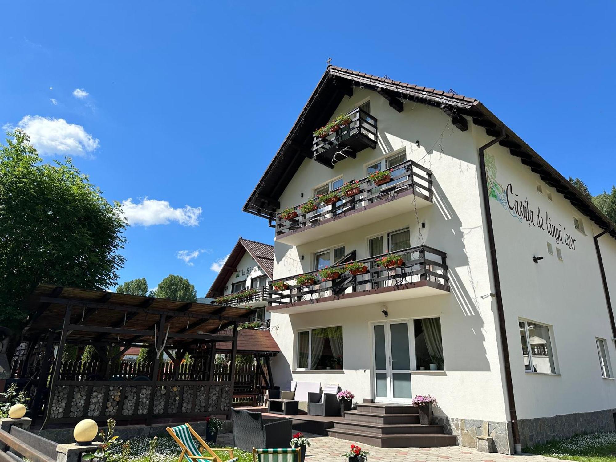Hotel Casuta De Langa Izvor Moeciu De Sus Exteriér fotografie